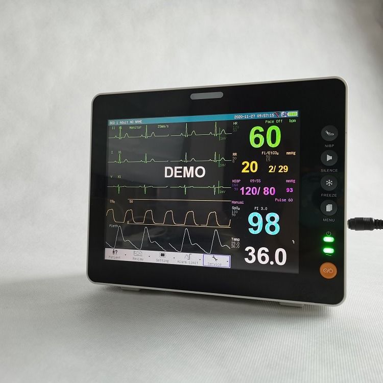 Monitor di segni vitali portatile da 2 ore con batteria