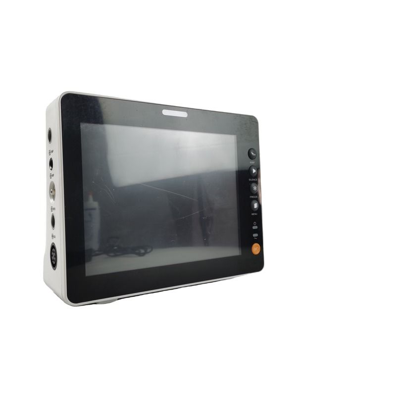 Monitor di segni vitali da 8 pollici Display TFT di mini dimensioni durevole Monitor di animali portatili veterinari