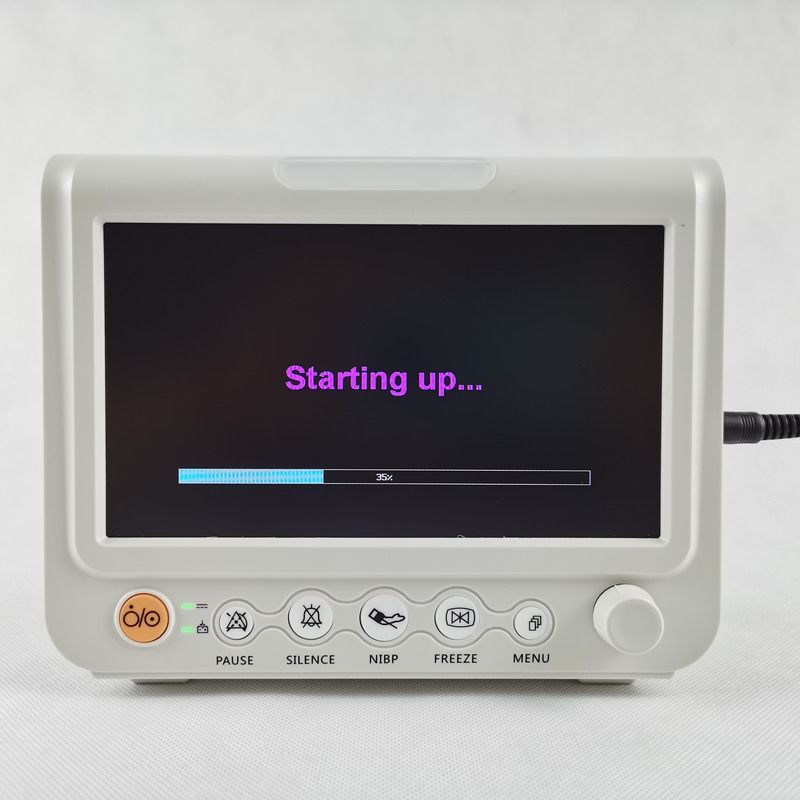 Monitor di segni vitali durevole da 7 pollici con touch screen a sei parametri