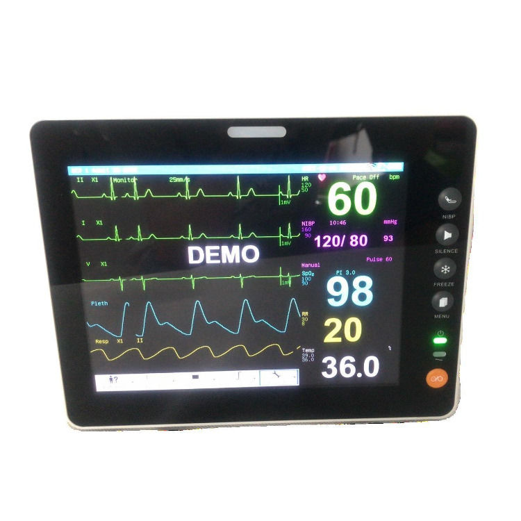 Monitor dei segni vitali da 8 pollici durevole Miglior prezzo Monitor ICU ospedaliero Monitor multiparametrico dei segni vitali