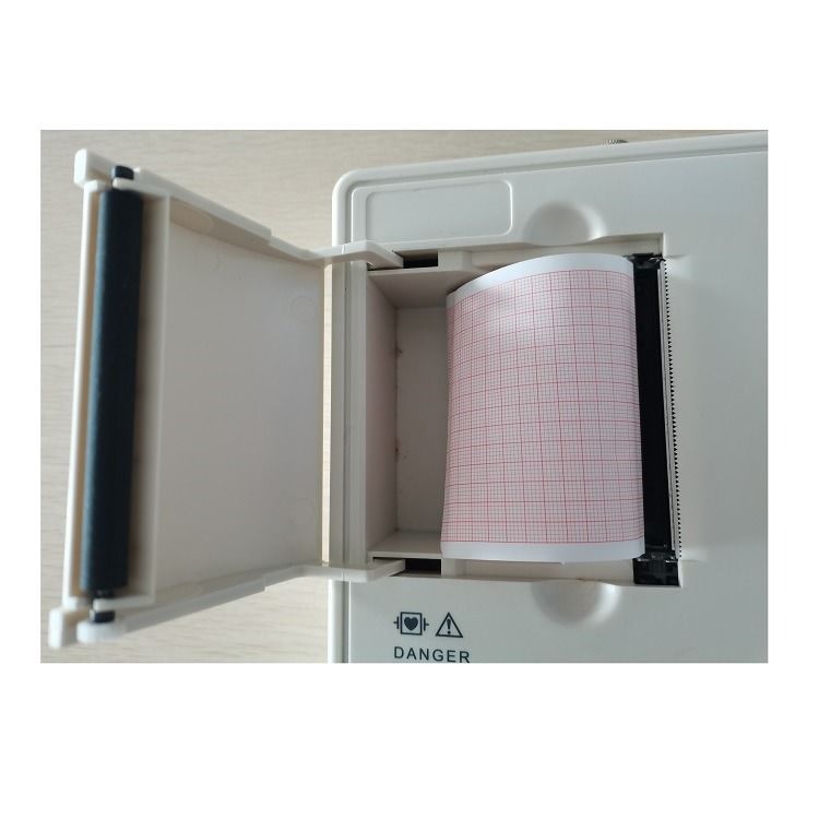Macchina ECG di alta qualità avanzata 3 12 canale Macchina ECG mobile metallica Macchina ECG portatile