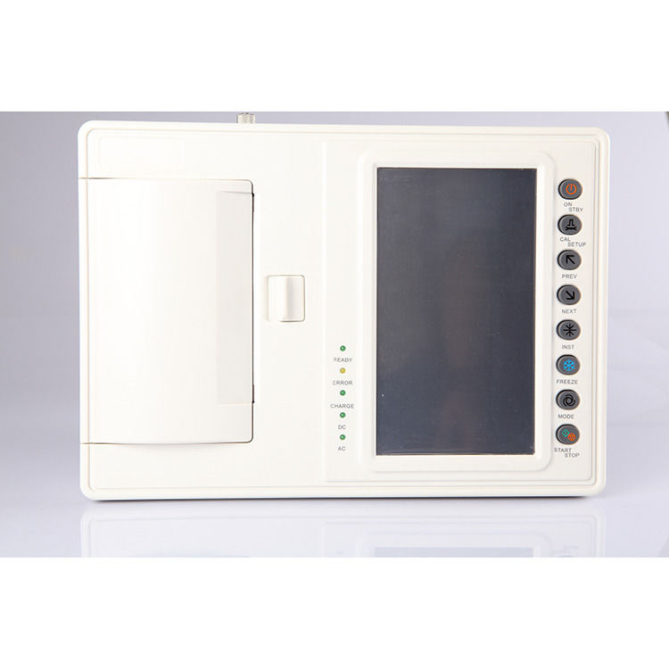 Macchina per ECG medica 12 canale Macchina per ECG a piombo in metallo ECG portatile ECG 6 elettrocardiografo
