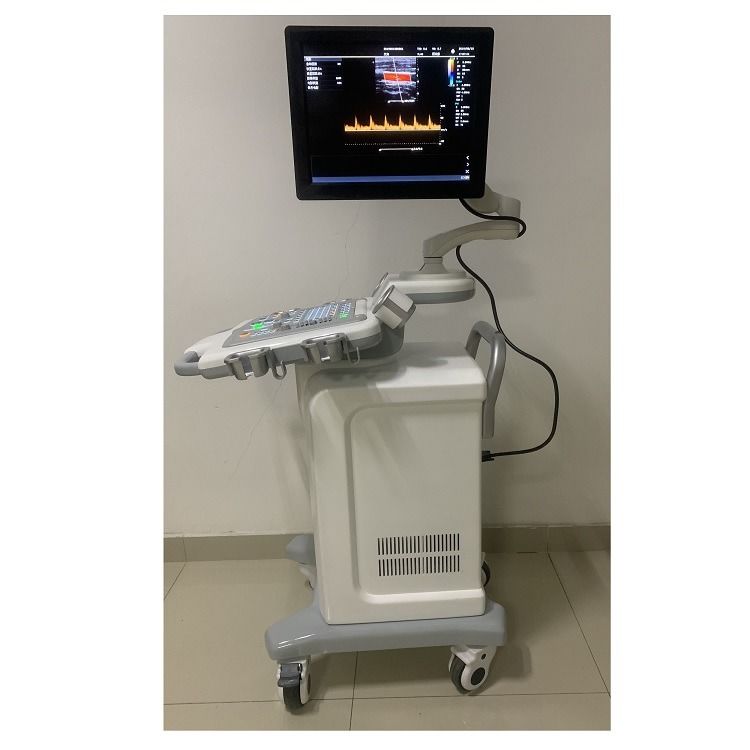 Ospedale Fuori Trolley 15 Inch Ultrasound Machine Ultrasound Digital Color Doppler Ultrasound Machines edical