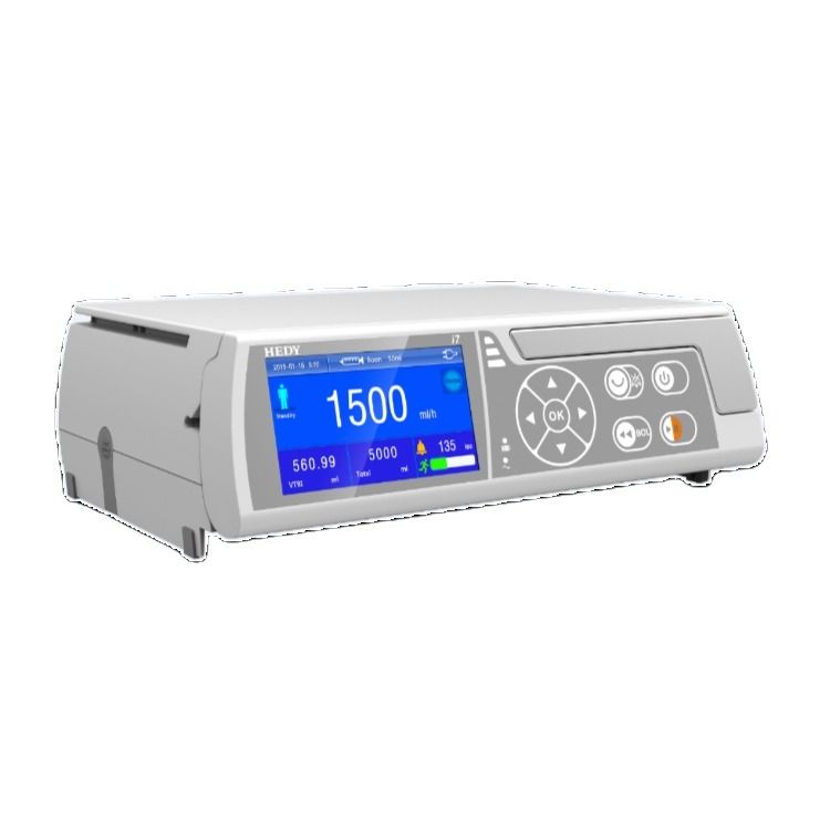 Pompa per infusione metallica con batteria integrata Pompa per infusione di fascia alta