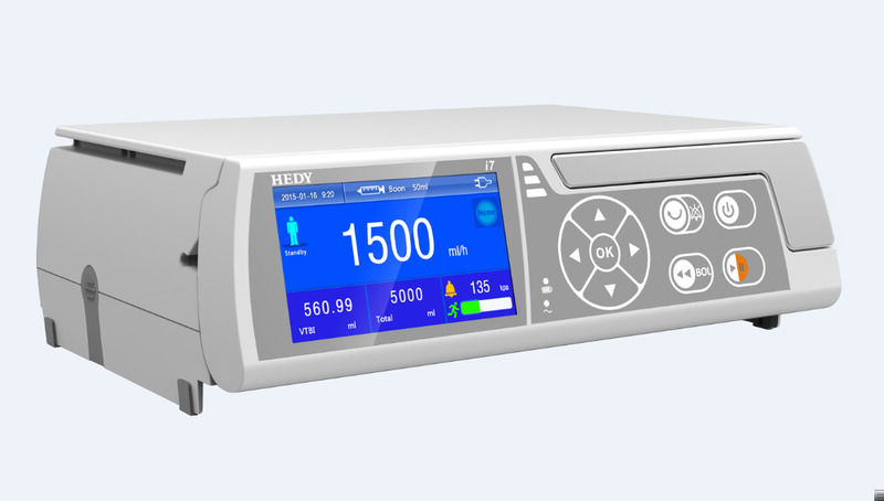 Pompa per infusione metallica con batteria integrata Pompa per infusione di fascia alta