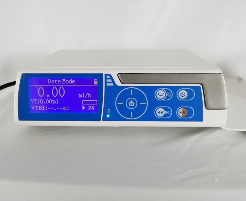 Pompa per infusione economica portatile elettrica ospedaliera ICU Pompa per infusione di emergenza in metallo Pompa per infusione elettrica automatica