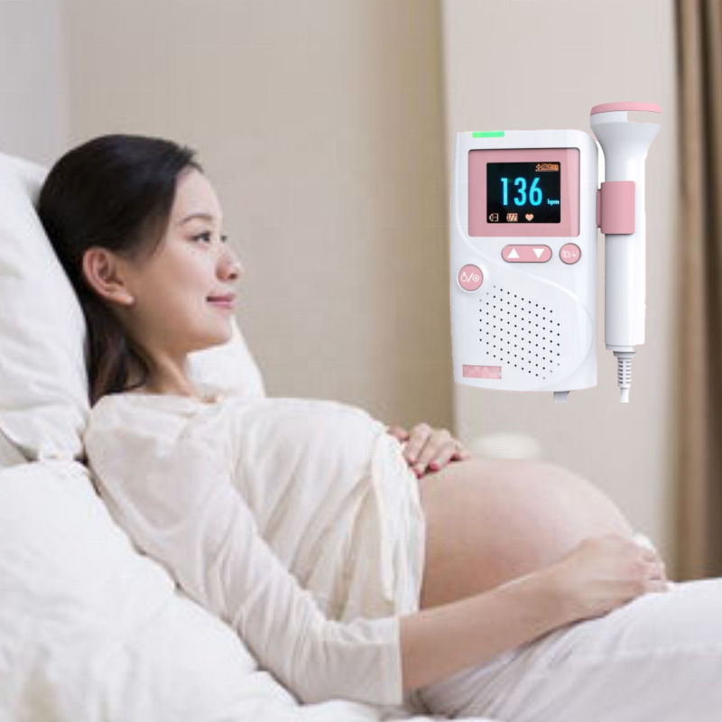 Cardiologia CE Certificato Prezzo all'ingrosso Ecografia Monitor Frequenza Cardiaca Fetale Doppler Rilevatore Doppler Cardiaco