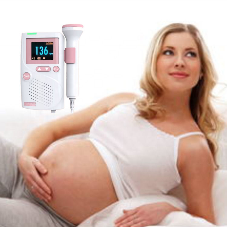 Cardiologia CE Certificato Prezzo all'ingrosso Ecografia Monitor Frequenza Cardiaca Fetale Doppler Rilevatore Doppler Cardiaco