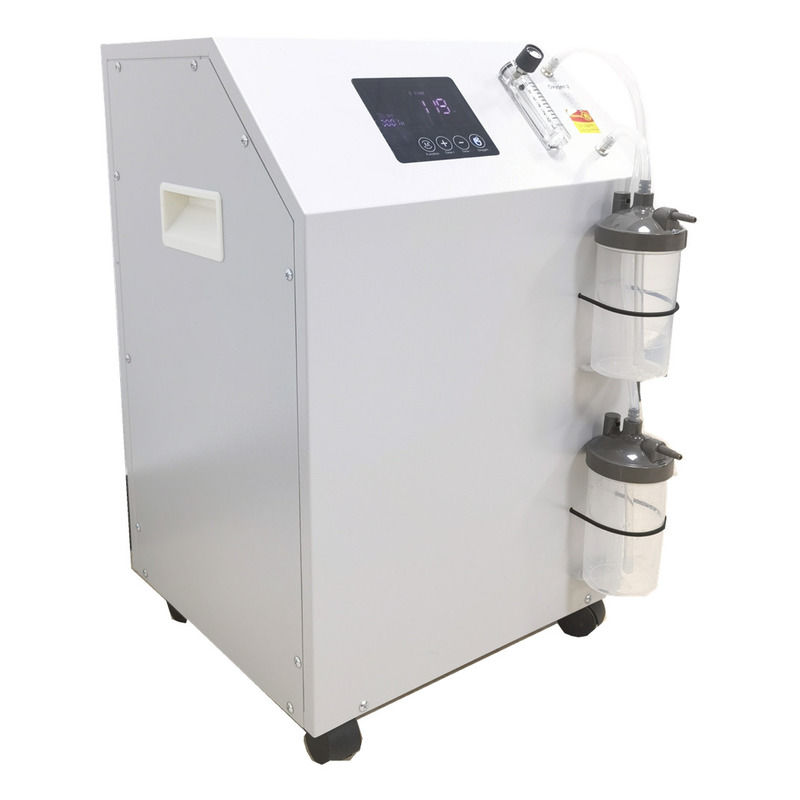 Concentratore di ossigeno ad atomizzazione di fascia alta 10 l Concentratore di ossigeno ad atomizzazione a doppia uscita 10 l Concentratore di ossigeno portatile medico