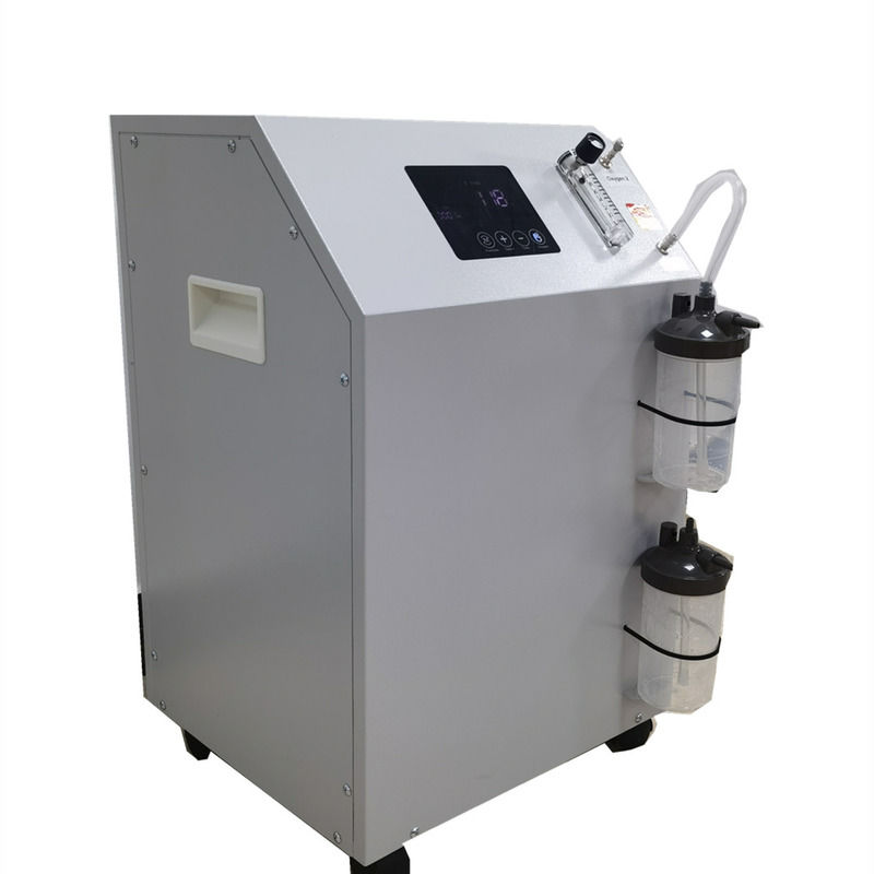 Concentratore di ossigeno ad atomizzazione di fascia alta 10 l Concentratore di ossigeno ad atomizzazione a doppia uscita 10 l Concentratore di ossigeno portatile medico