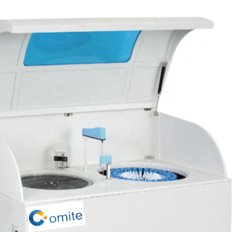 Analizzatore biochimico automatico veterinario di dimensioni ridotte, analizzatore di sangue, 300 velocità, analizzatore biochimico ospedaliero
