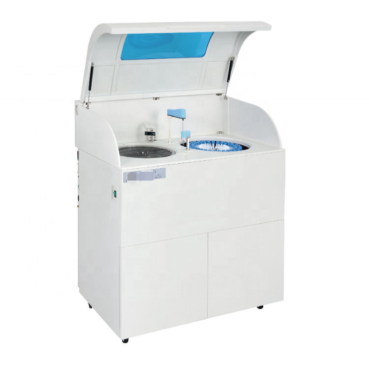 Analizzatore biochimico automatico veterinario di dimensioni ridotte, analizzatore di sangue, 300 velocità, analizzatore biochimico ospedaliero