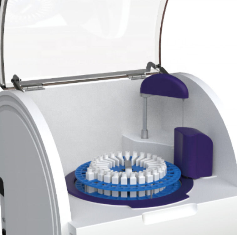 Commercial Benchtop Mini Fully Automatic Blood Chemistry Analyzer Smaller Size Biochemical Analyzer Ospedale Clinic Biochemistry Analyzer